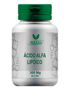 Imagem de Ácido Alfa Lipóico 300 Mg - 60 Cápsulas